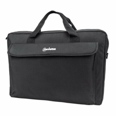 MANHATTAN Manhattan  17.3 in. Computer Briefcase, Black 439909